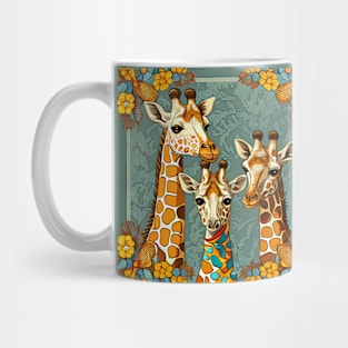 giraffe family Mug